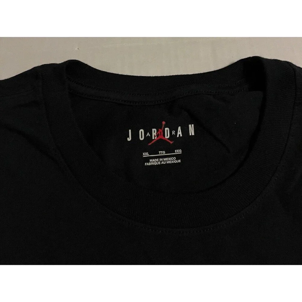 NEW Jordan Nike Jumpman NBA Champions Graphic Print T-Shirt 2XL Retro AJ1 Black